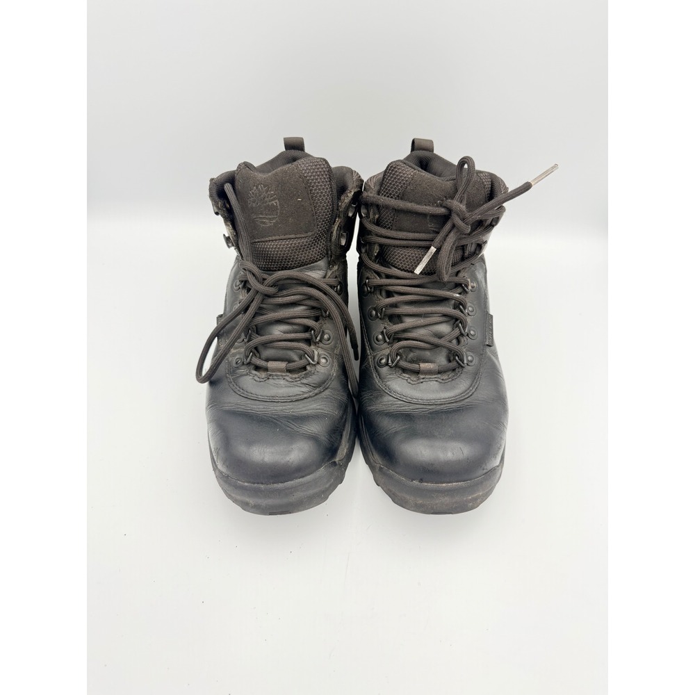 Timberland White Ledge Mens 7.5 Waterproof Leather Hiking Boots Black A4746